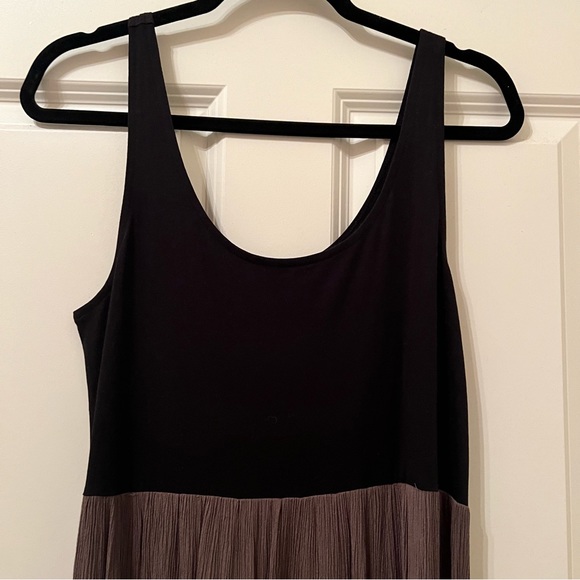 Loft Black & Olive Maxi Dress - Picture 2 of 4